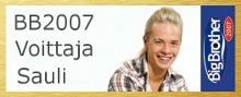 BB2007 Voittaja Sauli